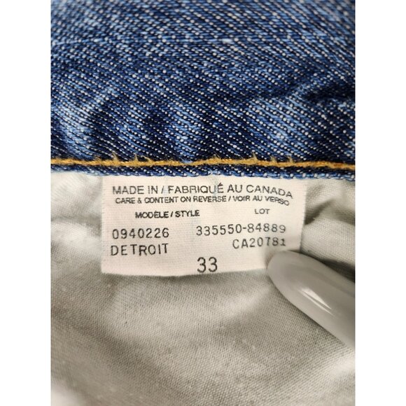 Vintage Tommy Hilfiger Red Label Detroit Jeans Mens Size 33 Straight - Picture 11 of 15